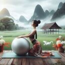 太極拳気功アジア武術で健康美容癒し強さを体感！の講座の風景