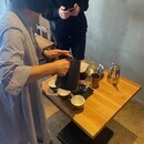 お酒とコーヒーのスペシャリストの講座の風景
