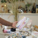 潜在意識を踊る龍のようにアートを描こうの講座の風景