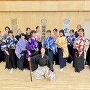 女性だけの楽しい剣舞殺陣教室 の講座の風景