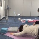 姿勢整い美しく若々しく尿もれ予防対策！骨盤底筋体操の講座の風景