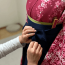 子どもの大切な日を自分の手で結ぶ着付け教室の講座の風景