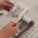 ちょっぴりディープな版画の世界に触れてみませんかの講座の風景