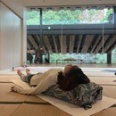 ハピヨガさちこ　心も身体もしなやかに美しくの講座の風景