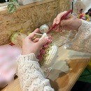 忙しい女性を応援！編み物と着物でHAPPYに！の講座の風景