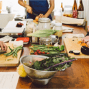 野菜と発酵で体をととのえるごはんの講座の風景