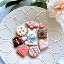 初心者さん歓迎！優しく学べるアイシングクッキー教室の講座の風景