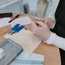 見る•聞く•触れる。五感で学ぶパーソナルレッスンの講座の風景