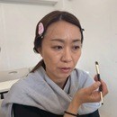 自信あふれる笑顔へ。40代からの美人顔メイクの講座の風景