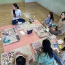 横浜フラスタジオの開催する講座の風景