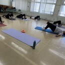 90才で歩ける身体へ！大人の体幹トレーニングの講座の風景