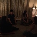 瞑想で断捨離、本来の自分に会いに行こうの講座の風景