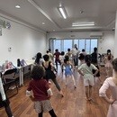 日常にバレエを♪誰でも出来るバレエストレッチの講座の風景