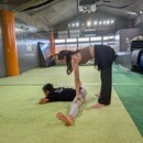 日常にバレエを♪誰でも出来るバレエストレッチの講座の風景