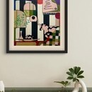 自由な発想を育てるアクリルガッシュの絵画教室☕️の講座の風景