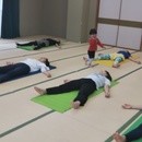 【子連れOK】産前・産後　ママのためのヨガ教室の講座の風景