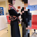 アパレルショップ店内開催の診断とアドバイスの講座の風景