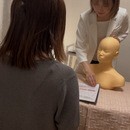 未経験からプロを目指せる実践型ドライヘッドスパ講座の講座の風景