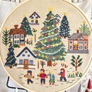 「やってみたい」を形にする刺繍教室の講座の風景