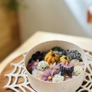 初めてさんでも大丈夫！お花のスイーツ教室の講座の風景