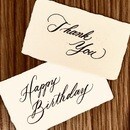 あたたかいモダンカリグラフィーをやさしく教えますの講座の風景