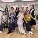 40代からの美姿勢ウォーキング・表情筋トレーニングの講座の風景