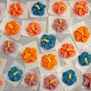 素敵なお花のスイーツをいっしょに作りましょう！の講座の風景