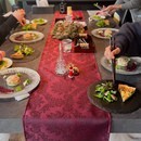 有機農家さん直送の湘南野菜を使った料理教室の講座の風景