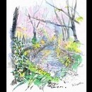 短時間であなたらしく★淡彩スケッチの講座の風景