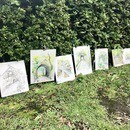 短時間であなたらしく★淡彩スケッチの講座の風景