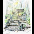 短時間であなたらしく★淡彩スケッチの講座の風景