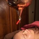 インドで学んだアーユルヴェーダと薬草オイル講座の講座の風景