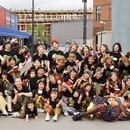 アフリカンダンス＆ドラム、アフリカンリトミックの講座の風景