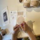 かぎ針編みで楽しむ、わたし時間の講座の風景