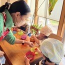 3歳から1人で作れるこどもお菓子教室です♫の講座の風景
