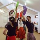 50代からの大人フラメンコの講座の風景