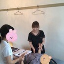 自律神経の乱れを整えるリンパ専門店セラピスト/講師の講座の風景