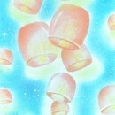 心ゆるめるパステル筆文字プチデコ絵手紙アート講師の講座の風景