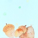 心ゆるめるパステル筆文字プチデコ絵手紙アート講師の講座の風景