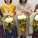 誰でも簡単に楽しく出来るflowerlessonの講座の風景