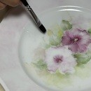 絵付けを楽しむ時間は生活に彩りを与えてくれます。の講座の風景