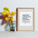 はじめての方に優しい　カリグラフィー教室の講座の風景