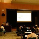 事業者・消費者向けに食品表示の解説をしますの講座の風景