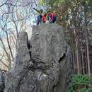 体を動かすキッカケづくり　山歩きインストラクターの講座の風景