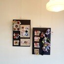 和色と布で心満ちるつまみ細工教室の講座の風景