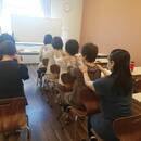 子育て・介護・支援者向けタッチケアの講座の風景