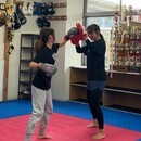 女性トレーナー指導！キックボクシングパーソナルの講座の風景