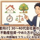初心者会社員のための不動産投資入門の講座の風景