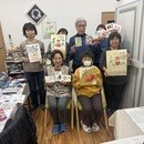 絵と筆文字！書画が毎日を彩るの講座の風景