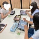 描く楽しさ✖️創る喜びで人生を豊かにするお手伝いの講座の風景